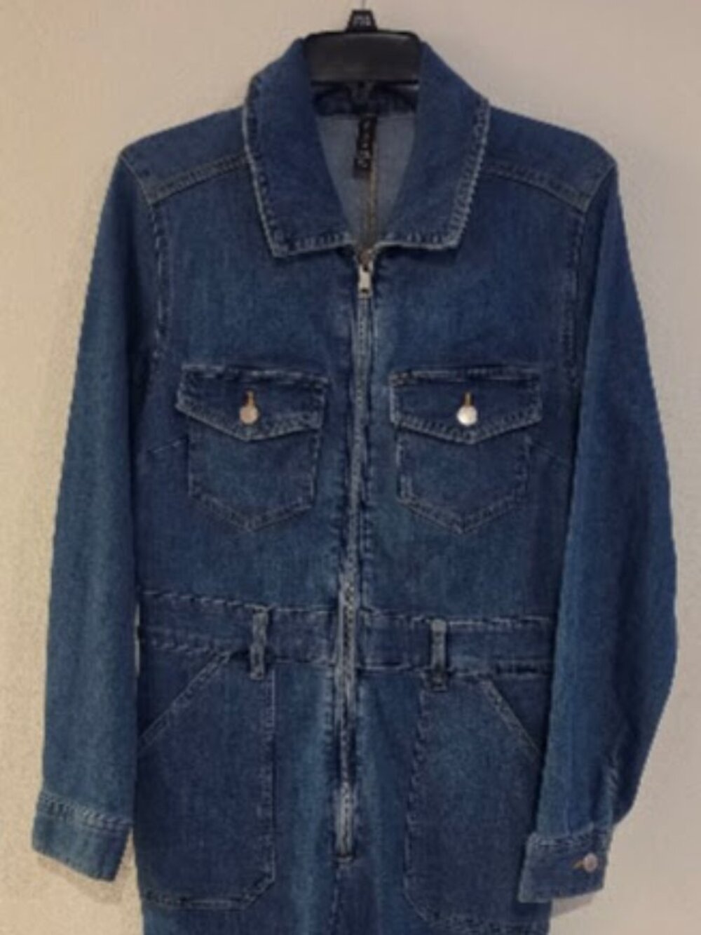 Denim Jumpsuit-AMISU